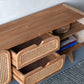 59x15x20" Teak Cabinet