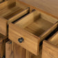 Classic Brown Farmhouse Storage Cabinet