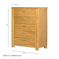 35.4" 5-Drawer Dresser