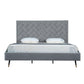 Crosby Upholstered Velvet King Bed