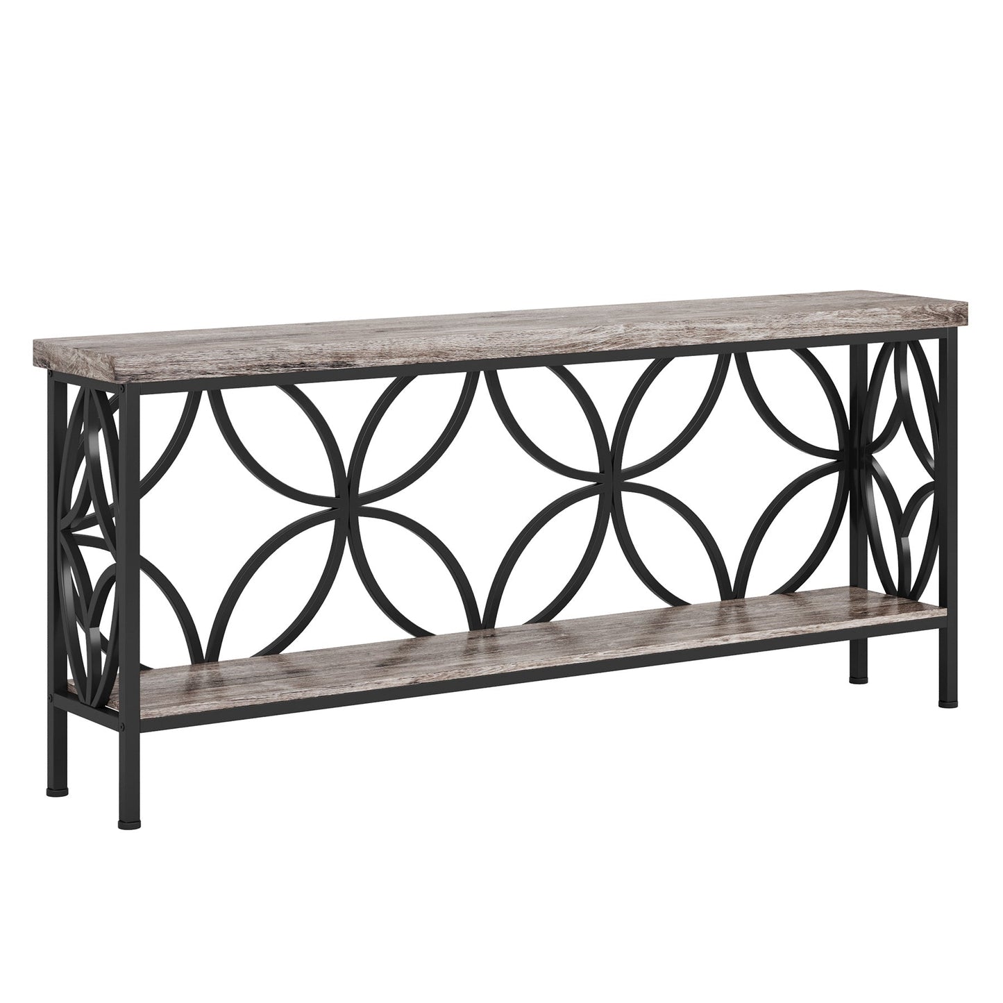 70.9” Extra Long Industrial Console Table