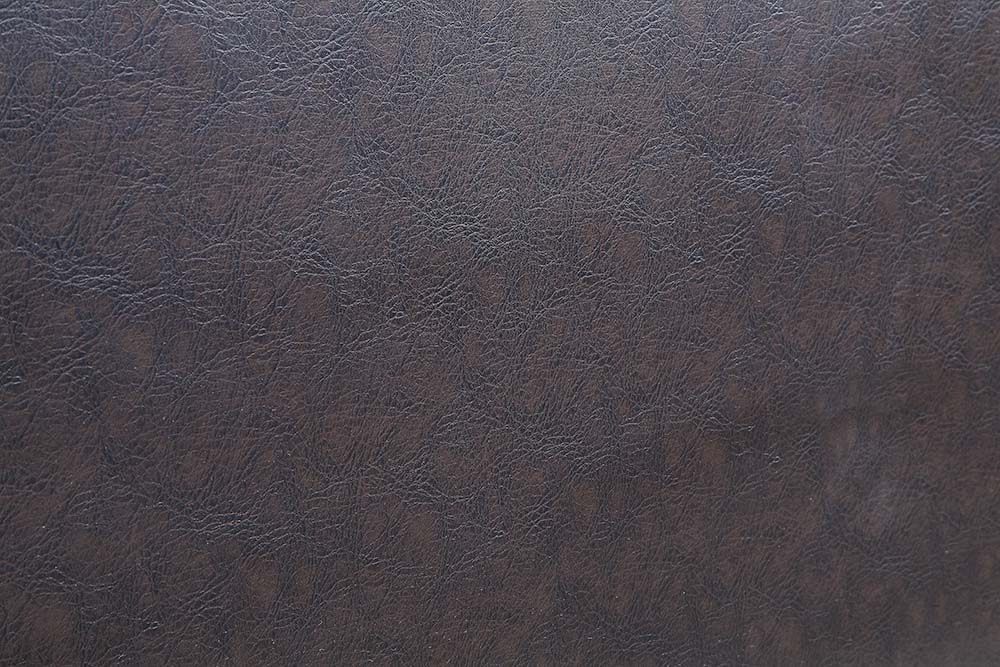 Raphaela - Side Chair (Set of 2) - Black Synthetic Leather & Weathered Cherry