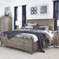 Paxton Place - Wood Door Chest - Dove Tail Gray