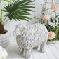 18x9.5x14" Magnesium Sheep Figurine with Weathered Finish