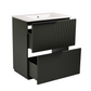 30" Bathroom Vanity with Ceramic Sink and Full-Extension Drawers