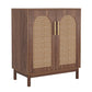 59" Rattan Sideboard Buffet Cabinet