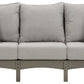 Visola - Sofa with Cushion - Gray