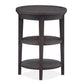 Westley Falls - Round Accent End Table - Graphite