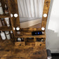 Vanity Table with Mirror & Adjustable LED Lights