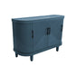 Modern Curved Sideboard 47.2-Inch Decorative Storage Cabinet