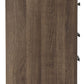 Juararo - Two Drawer Night Stand - Dark Brown