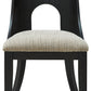 Rowanbeck - Dining Upholstered Side Chair (Set of 2) - Gray / Black