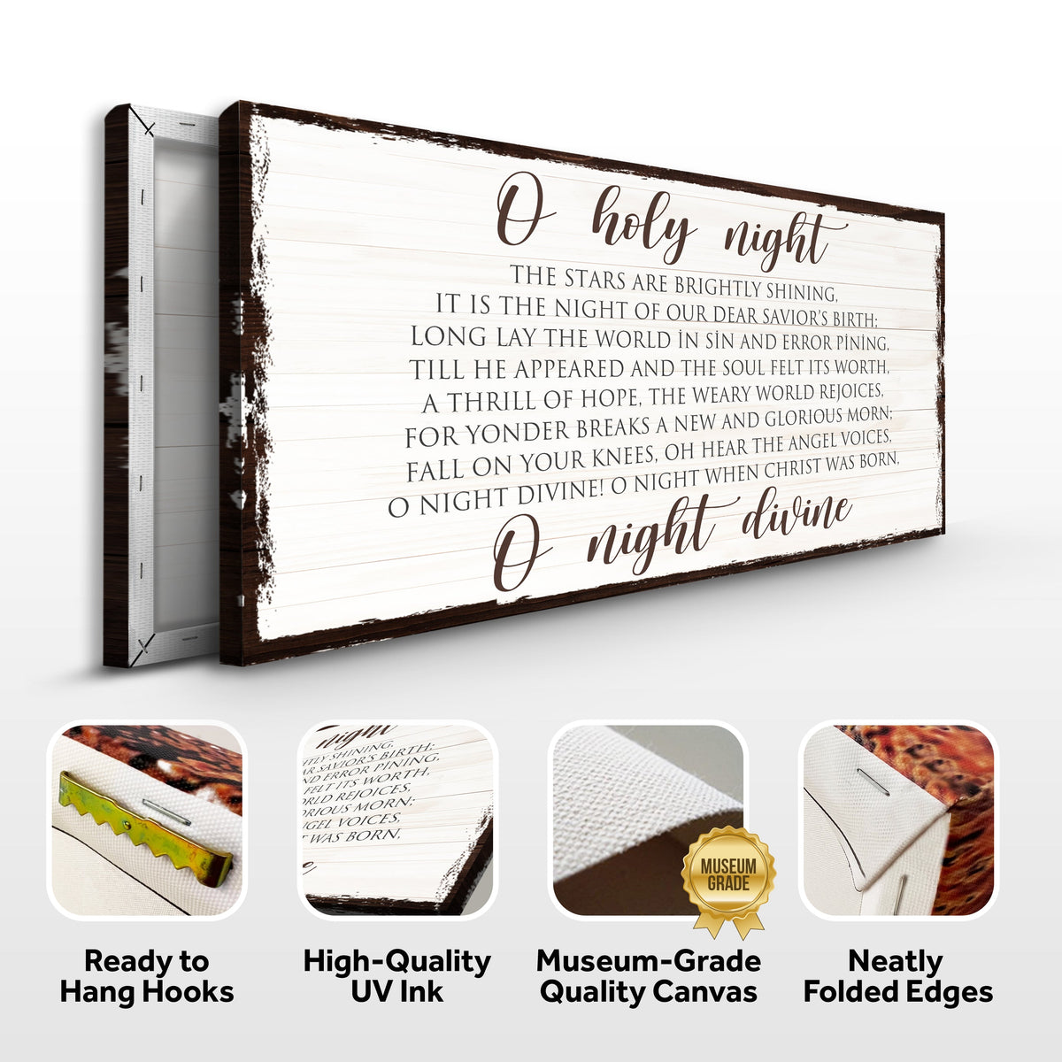 O Holy Night Christmas Sign II - view 6