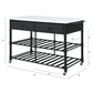 Emery - Kitchen Island - White Cultured Marble Top & Gray