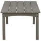 Visola - Rectangular Cocktail Table - Gray