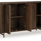 Amickly - Accent Cabinet - Dark Brown