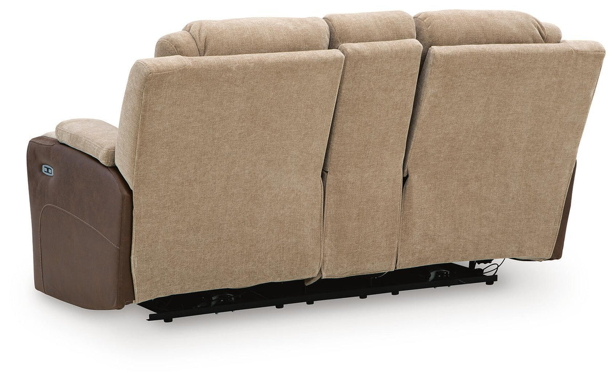 Mixed Motion - Power Reclining Loveseat With Console / Adjustable Headrest - view 6