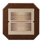 Bishop II Cherry Finish Reversible Chess Checker Game Table