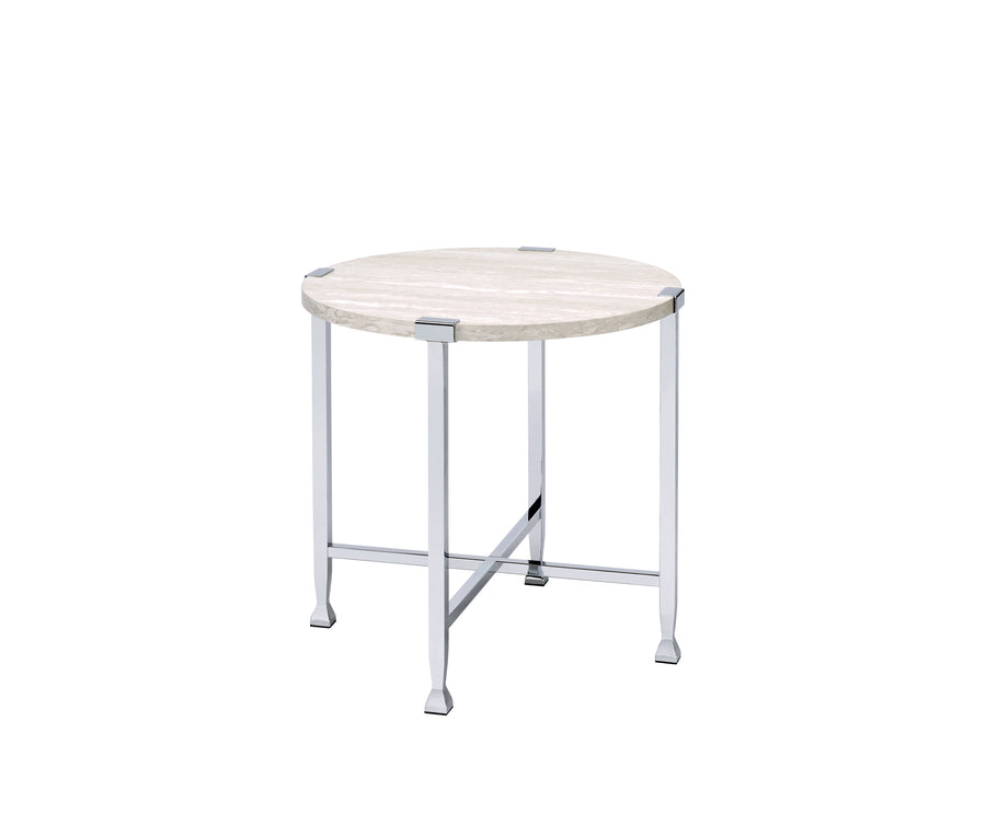 Brecon Round End Table
