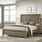 1pc Twin Size Chevron-Patterned Headboard Youth Bed