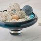 Vallborough - Bowl - Teal Blue