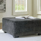 Biddeford - Oversized Accent Ottoman - Shadow