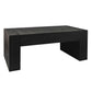 Modern Farmhouse Living Room Block Leg Coffee Table