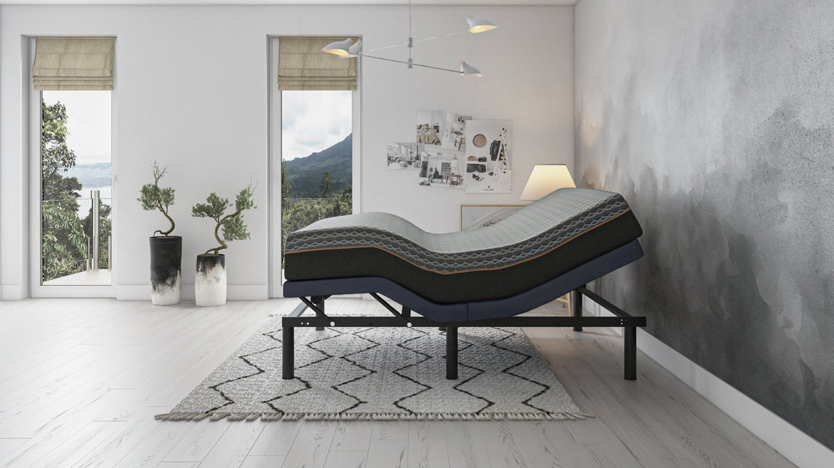 BT2500 Twin XL Adjustable Bed Base With Full-Range Positions Adjustment
