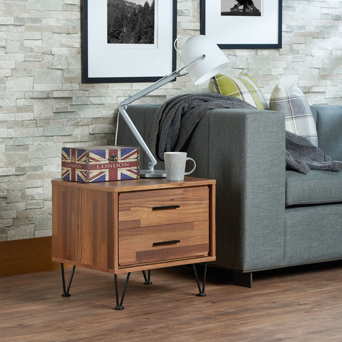 Deoss Rectangular Night Table