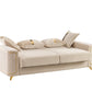 Lisa Modern Sofa in Copper