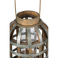 Decorative Lantern With Handle Wooden Lantern For Indoor Outdoor Home Garden Wedding
