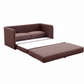 Kathy Collection Modern Upholstered Loveseat Sleeper