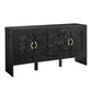 60" Mid Century Modern Sideboard Buffet Cabinet with Storage