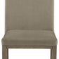 Chrestner - Dining UPH Side Chair (Set of 2) - Gray / Brown