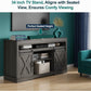 58" Modern Farmhouse TV Stand