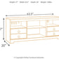 Willowton - TV Stand With Fireplace Option
