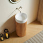 JINBO 16" Freestanding Cylindrical Cabinet