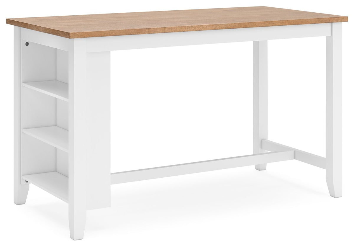 Gesthaven - Rectangular Dining Room Counter Set - view 4
