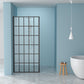 38" W x 72" H Frameless Fixed Shower Door