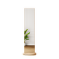 Multifunctional 360° Rotating Full Length Mirror with Coat Rack