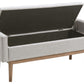 Briarson - Storage Bench - Beige / Brown