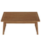 55” Mid-Century Modern Executive Desk with Drawer