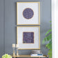 Set of 2 Lillian Purple Crystal Shadow Boxes