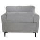 Kyrene - Chair - Light Gray Linen