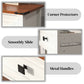 Farmhouse Style Console Table with 2 Drawers