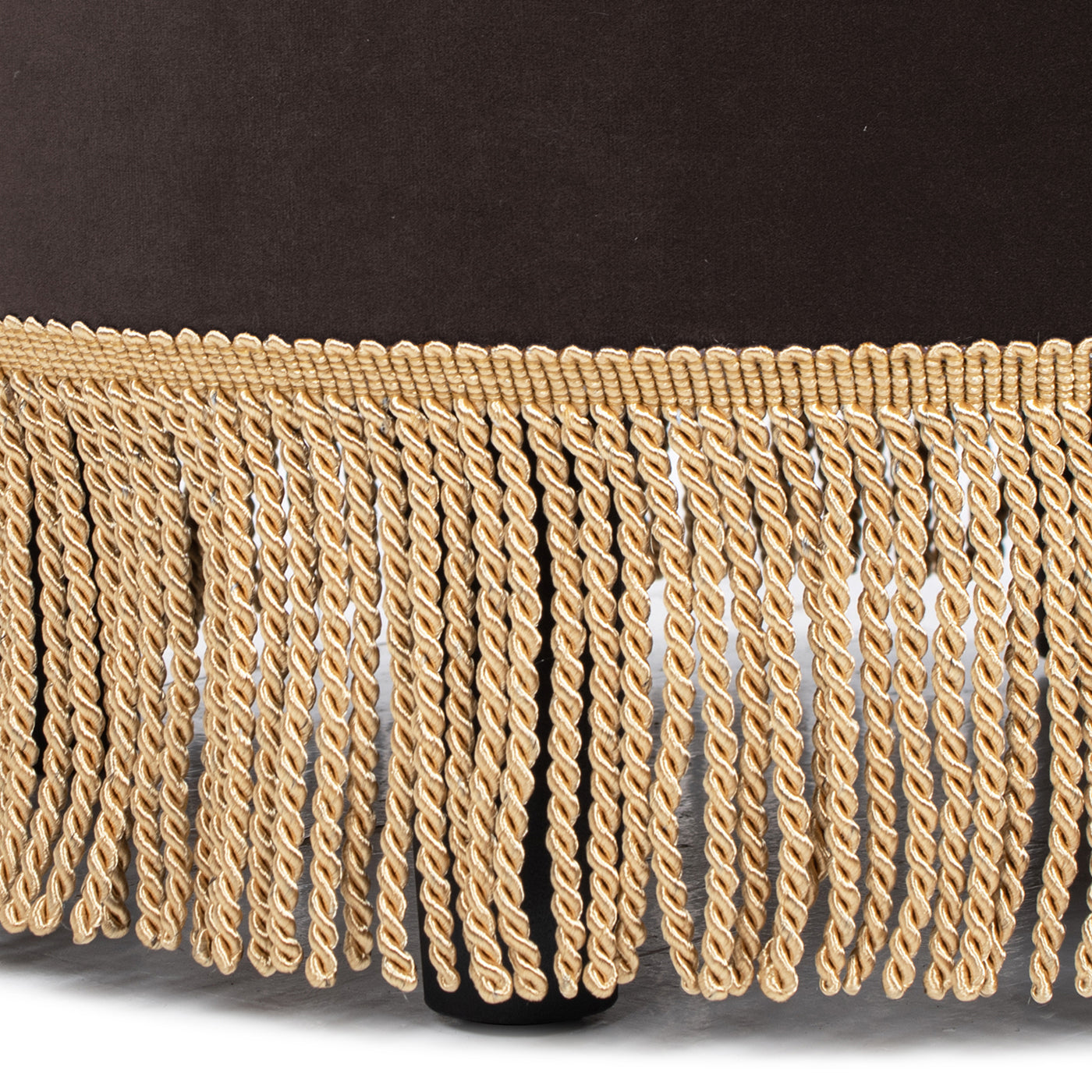 Yolanda 24" Round Upholstered Accent Ottoman Deep