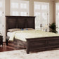 Traditional Town and Country Style Pinewood Vintage Tall Headboard King Bed Frame