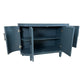 Modern Curved Sideboard 47.2-Inch Decorative Storage Cabinet