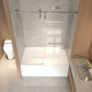 Frameless Sliding Bathtub Door