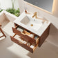 30" Pre-Assembled Wall Mounted & Floating Single Vanity Cabinet